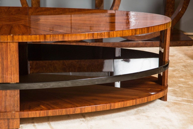 Art Deco Style Coffee Table in Laurel For Sale 2