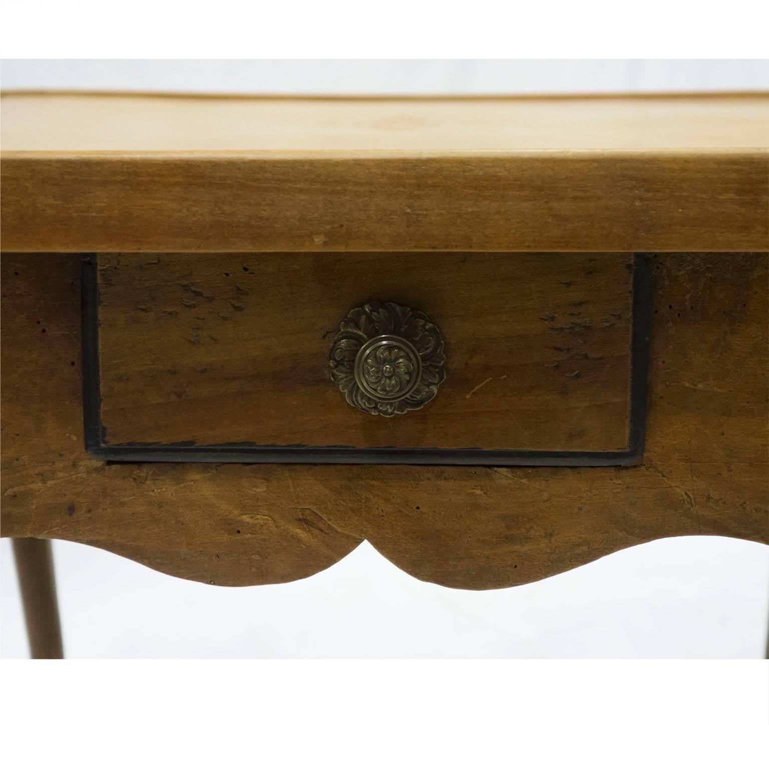 Carved Early 19th Century French Provincial Game Table For Sale