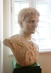 19th Century Marble Bust of Augustus Caesar