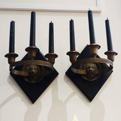 Pair of Empire Candle Sconces