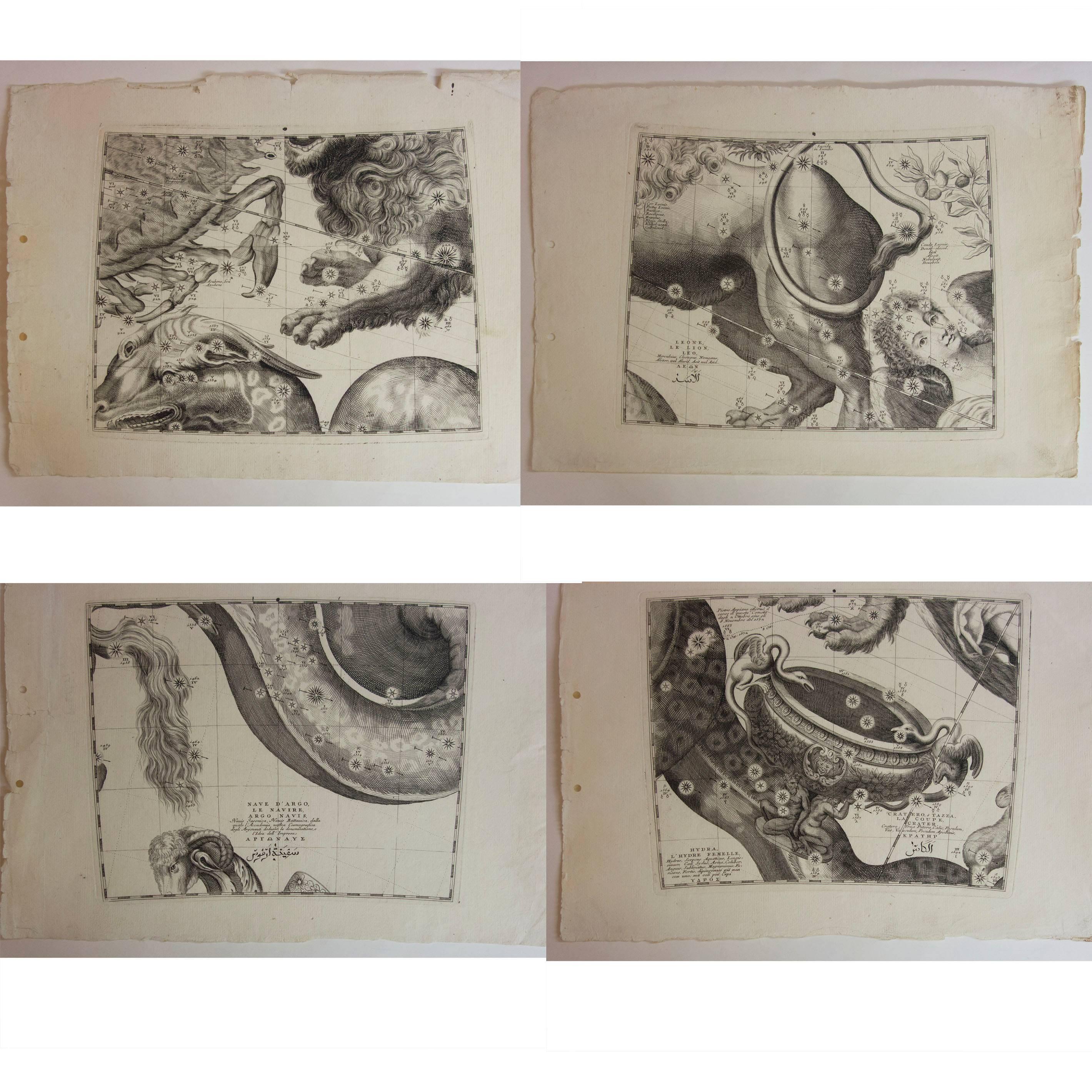 Series of 23, 18th Century Celestial Prints by Vincenzo Coronelli For Sale 2