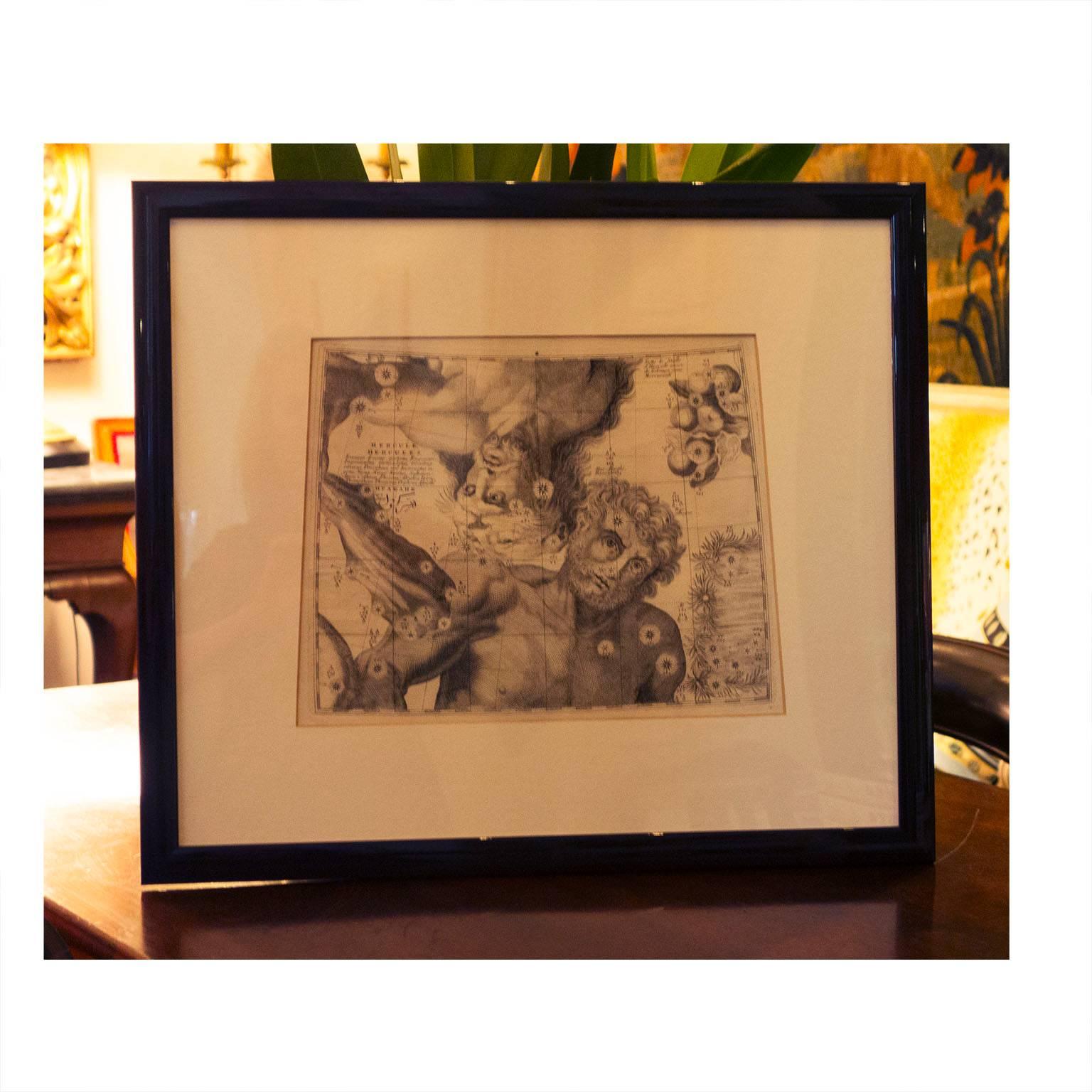 Series of 23, 18th Century Celestial Prints by Vincenzo Coronelli In Excellent Condition For Sale In New York, NY