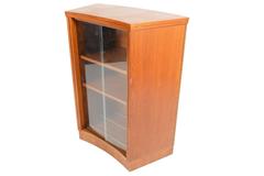 English Modern Teak Freestanding Bar