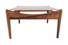 Kristian Vedel Table d'appoint Modus en bois de rose