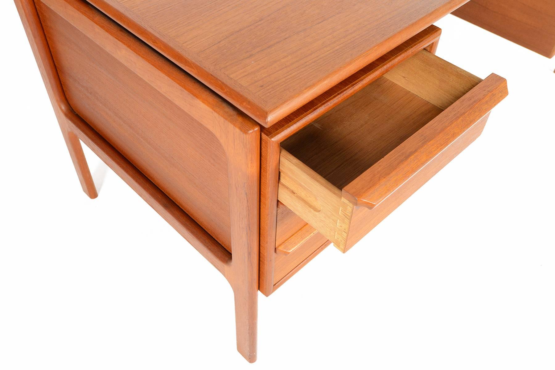 G.V. Gasvig Teak Executive Desk 1