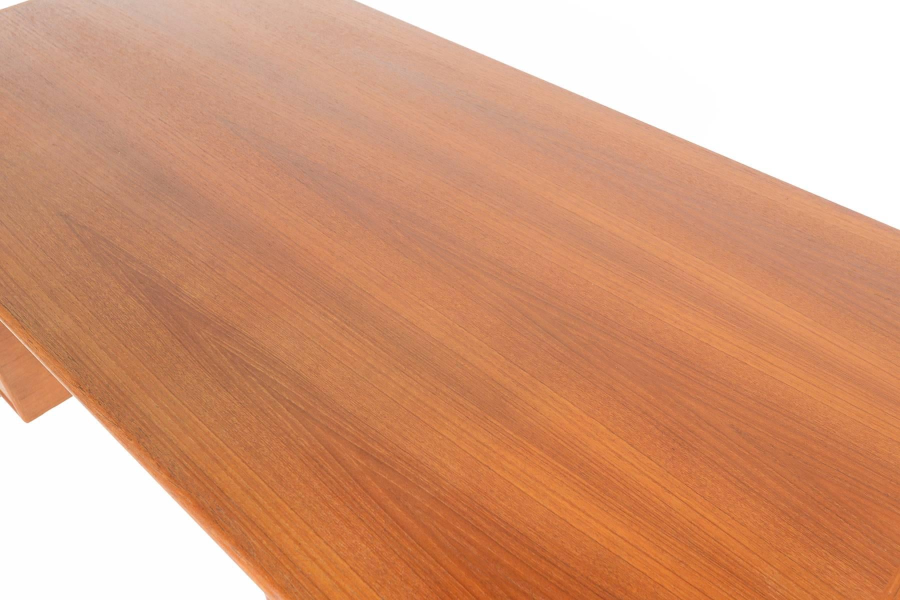 G.V. Gasvig Teak Executive Desk 2