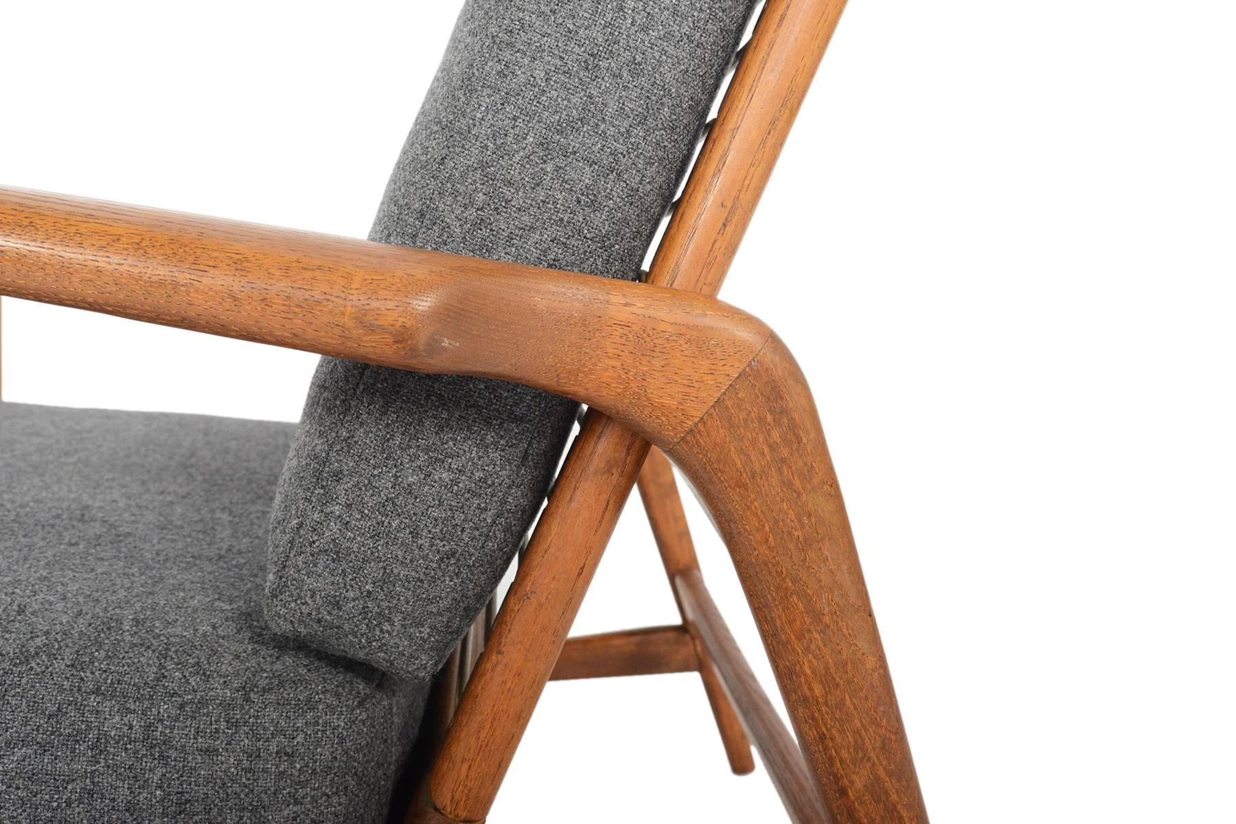 Ib Kofod Larsen for Selig Lounge Chair in Oak 4