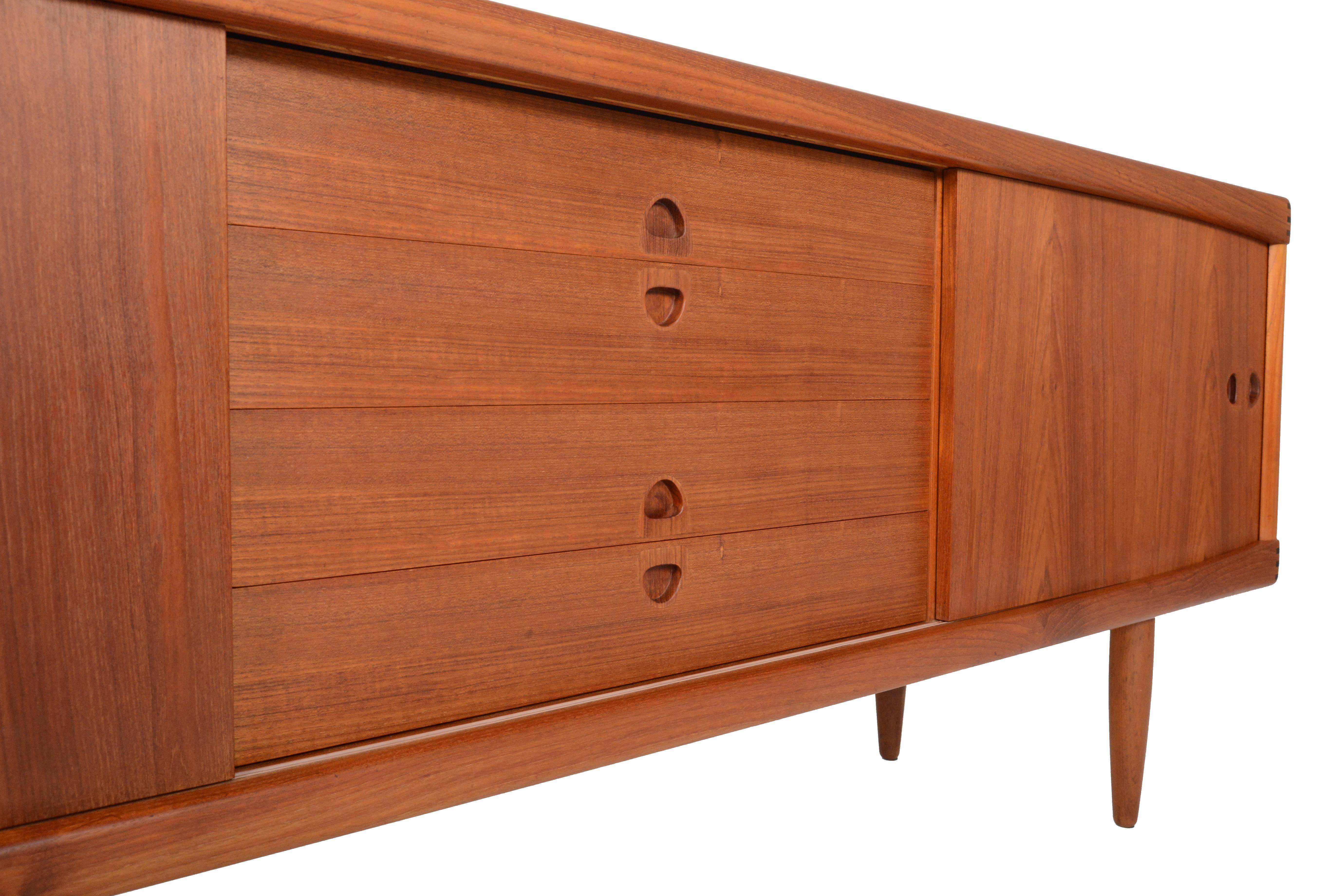 H.W. Klein Large Teak Credenza 3