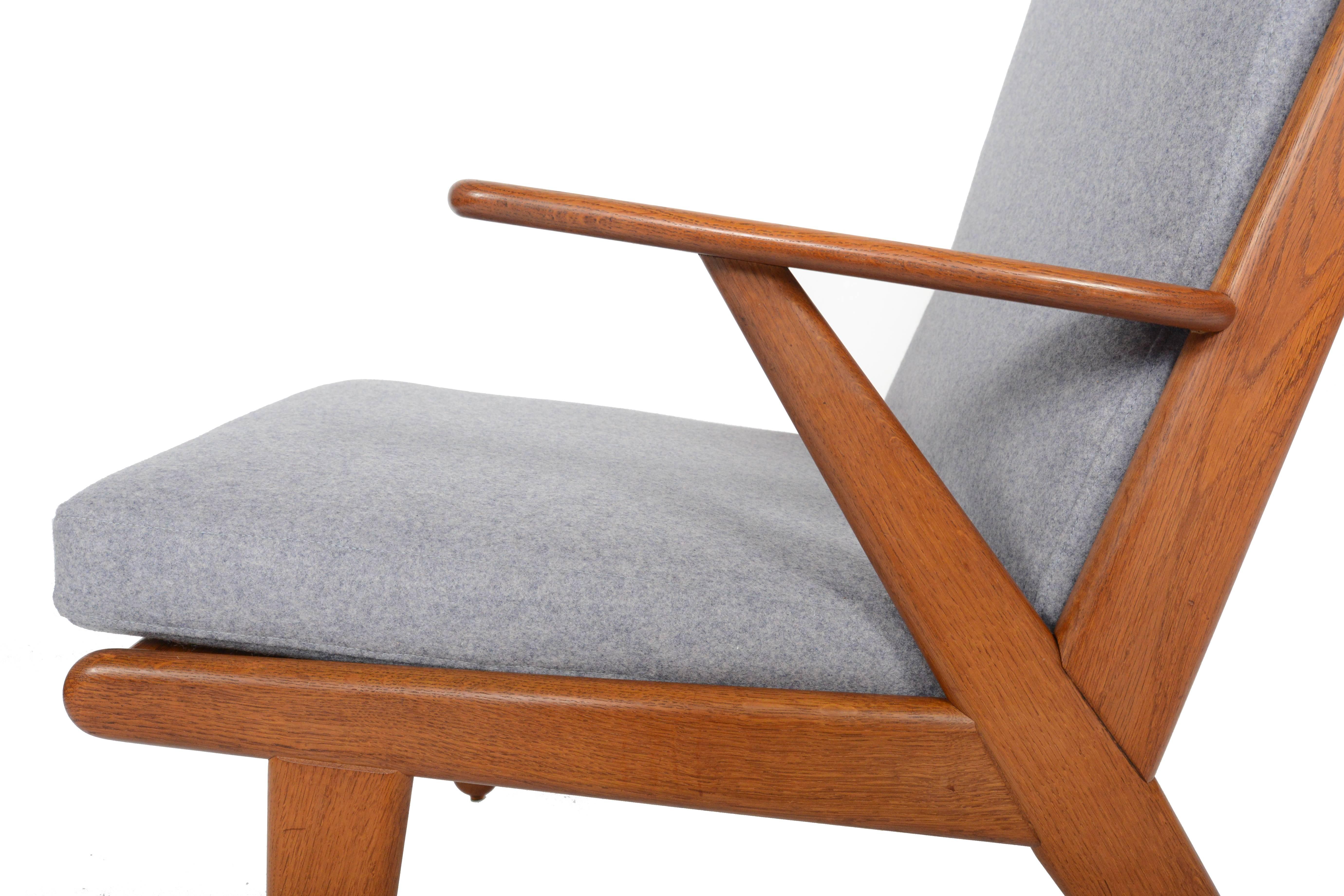 Poul Volther J53 Oak Lounge Chair 4