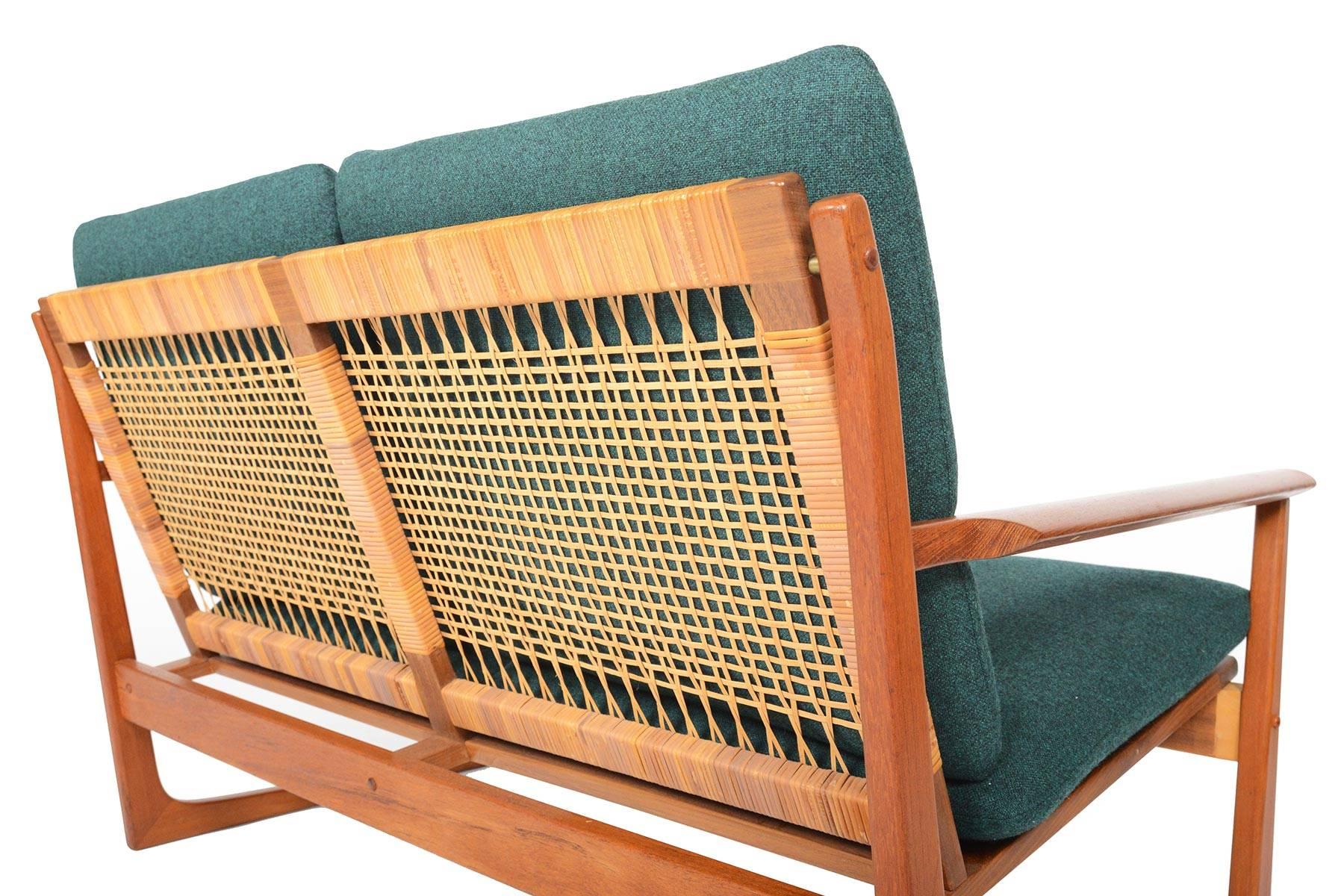 Hans Olsen Teak Loveseat 1