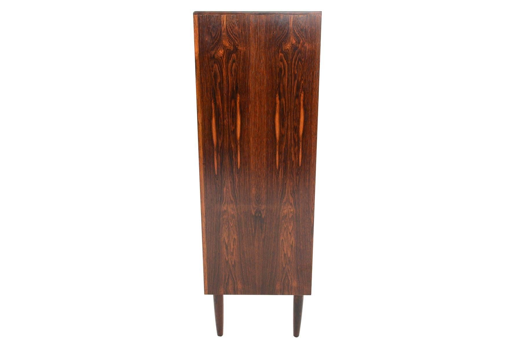 Danish Modern Brazilian Rosewood Bureau Dresser 5
