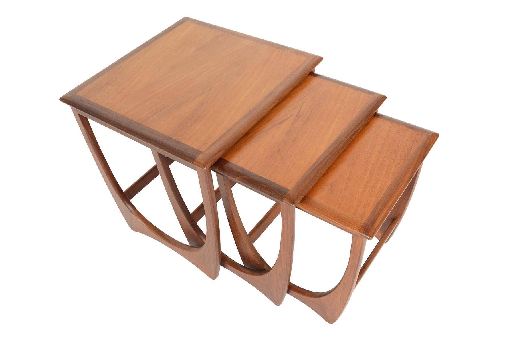 English Set of G Plan Astro Teak Nesting Tables #2