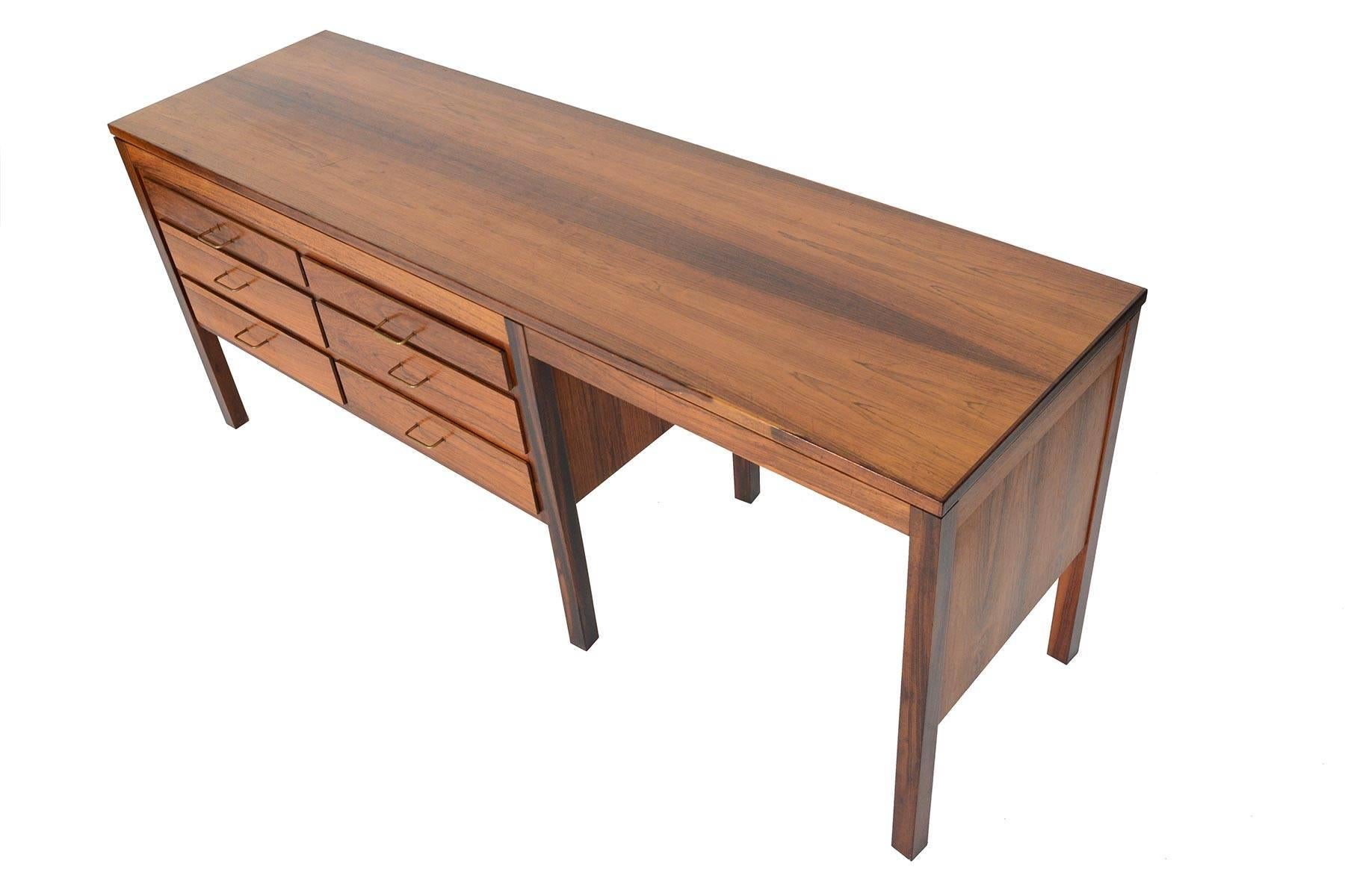 Danish Modern Rosewood Dresser Vanity  3