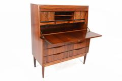 Erling Torvits Secretary Desk in Brazilian Rosewood, Erling Torvits
