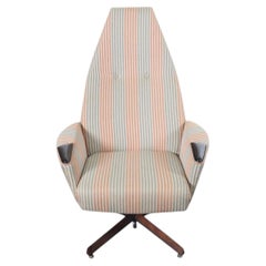 Adrian Pearsall Highback Swivel Lounge Chair