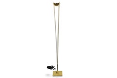 Brass Torchier Floor Lamp by Reluxe Milano
