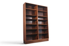 Carlo Jensen Double Rosewood Bookcase by Hundevad + Co #1