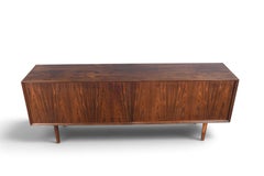 Danish Modern Low Brazilian Rosewood Credenza