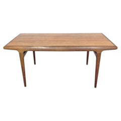 Johannes Andersen Teak Draw Leaf Dining Table With Extension Leaves