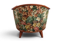 Poltrona "Aristokrat" in teak di Bertil Fridhagen