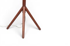 1950s Teak Floor Speaker on Tripod Base