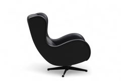 Vintage 1960s "Merci" Swivel Lounge Chair by Ikea