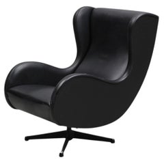 Vintage 1960s "Merci" Swivel Lounge Chair by Ikea