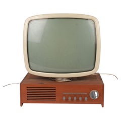 Stig Lindberg Lumavision Typ Lt 104 Tv Set in Teak