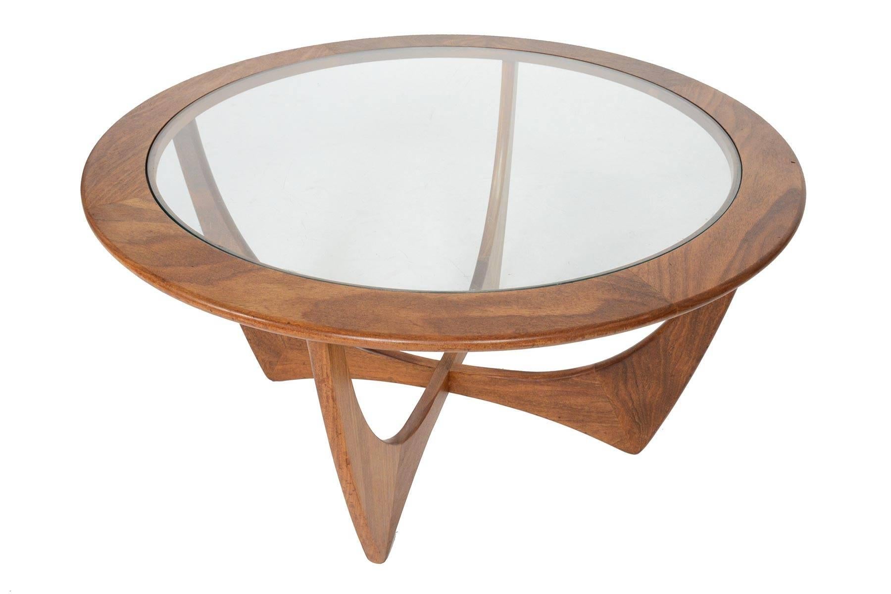Mid-20th Century Round G Plan Astro Mid-Century Modern Coffee Table in Afromosia #1