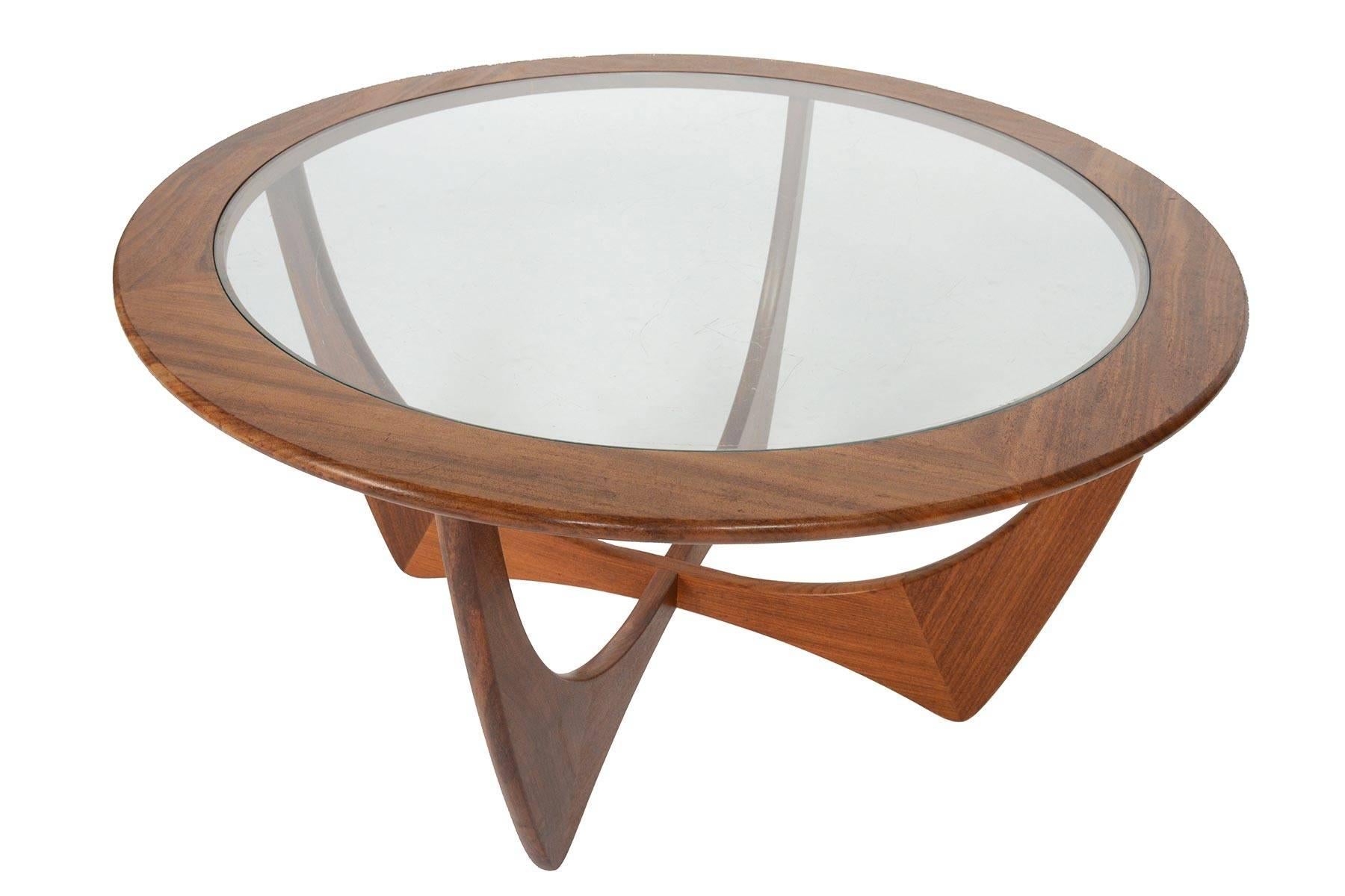 Round G Plan Astro Mid-Century Modern Coffee Table in Afromosia #3 2