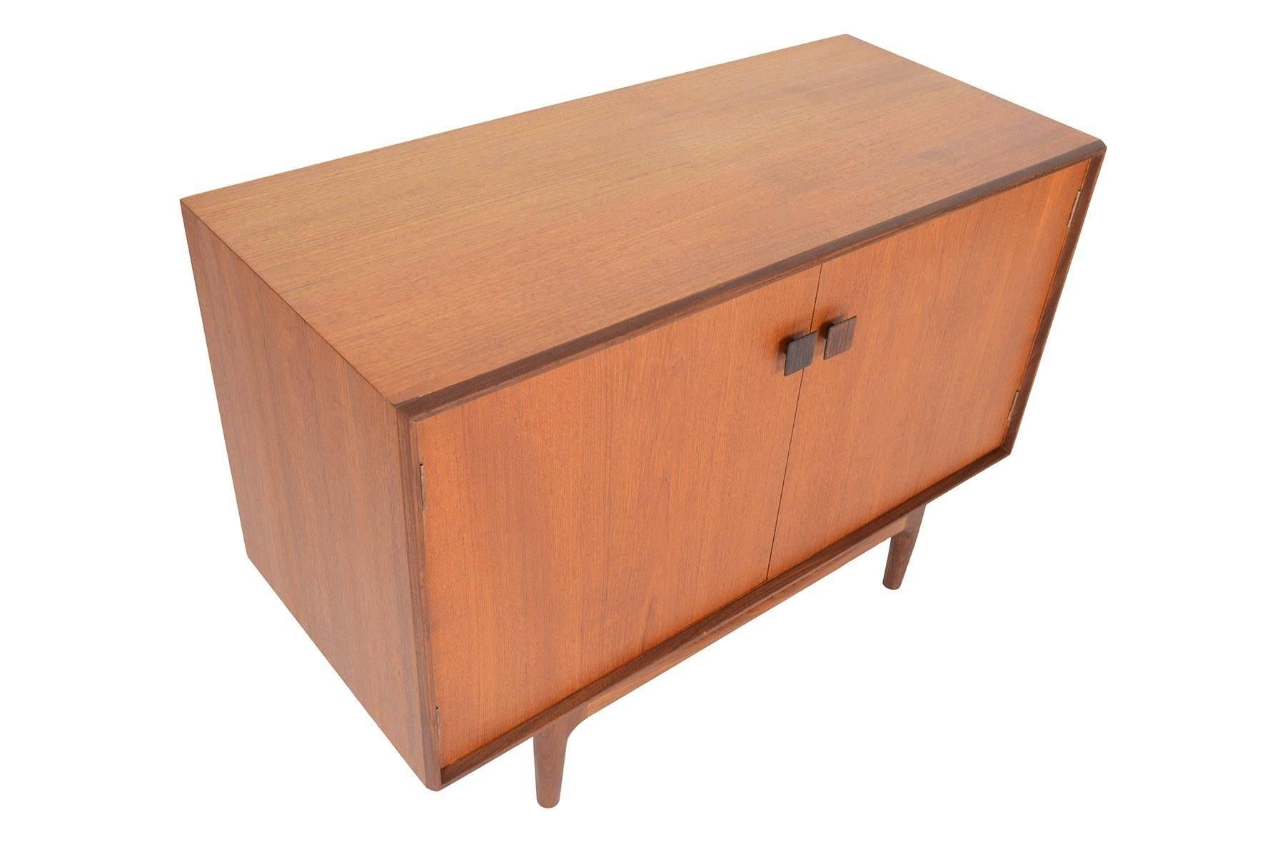 English Small Refinished Teak Credenza by Ib Kofod Larsen for G Plan #3