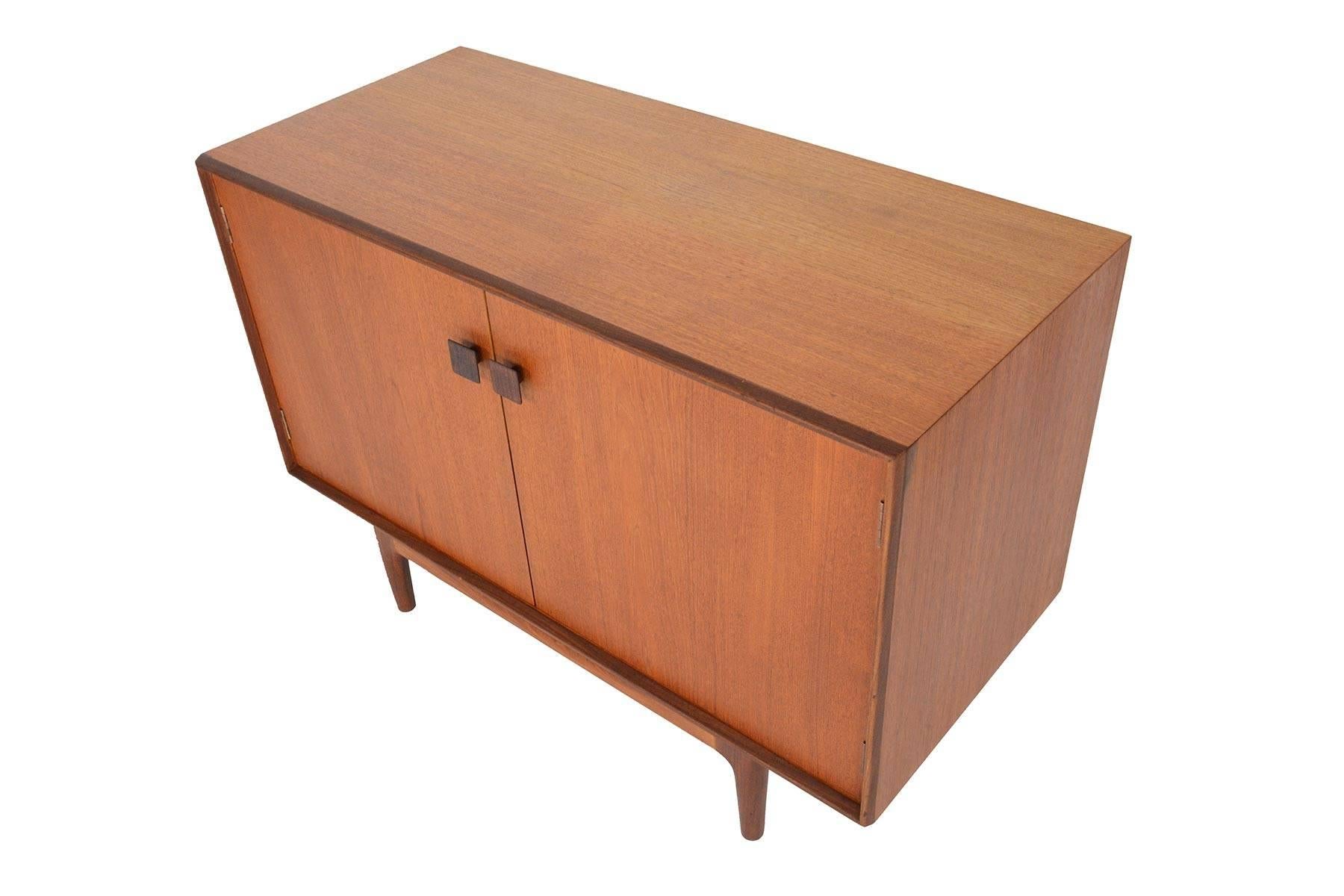 20th Century Small Refinished Teak Credenza by Ib Kofod Larsen for G Plan #3