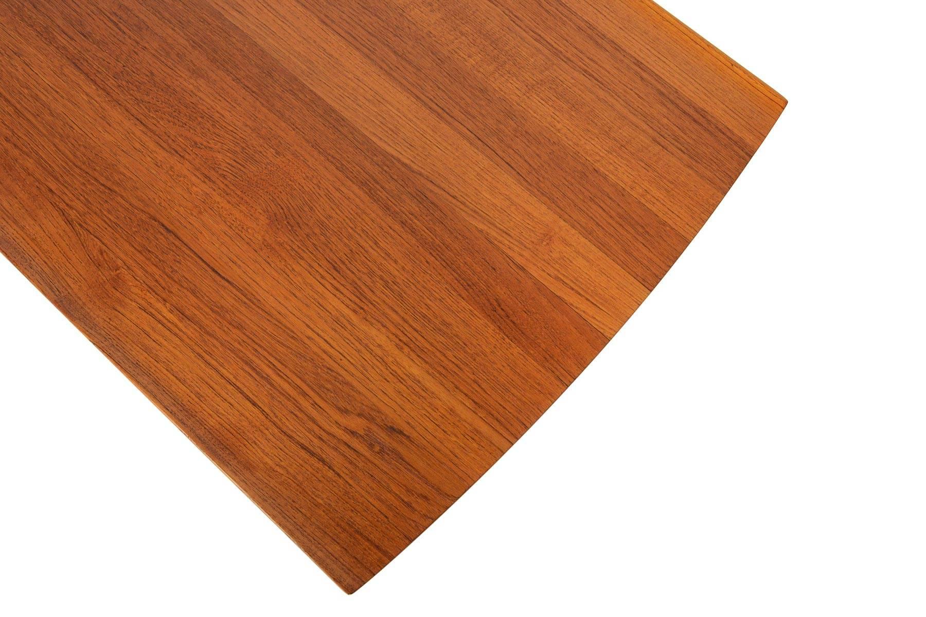 Refinished Solid Teak Coffee Table by Tove and Edvard Kindt - Larsen 2