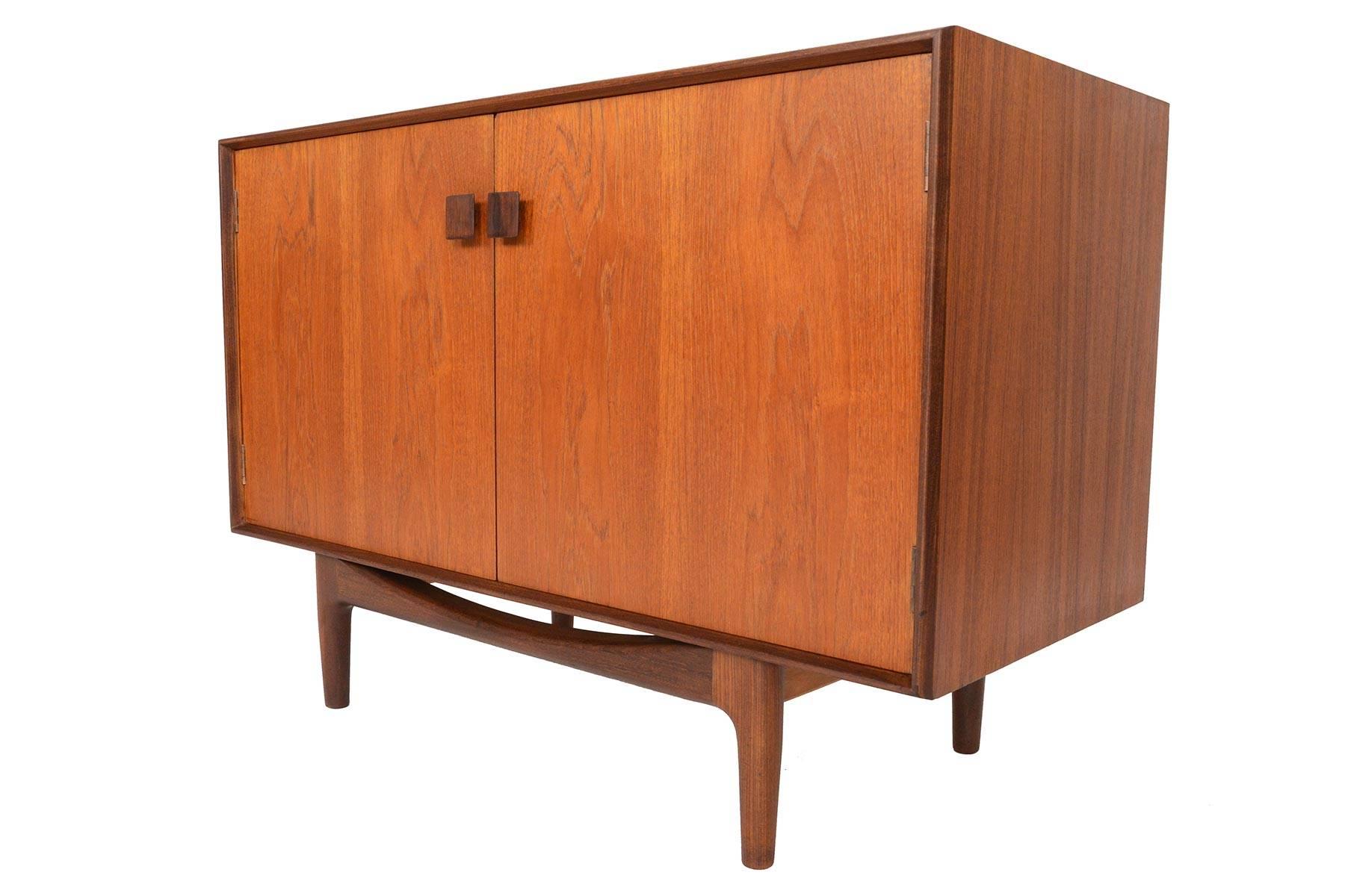 Small Refinished Teak Credenza by Ib Kofod-Larsen for G-Plan #4 1