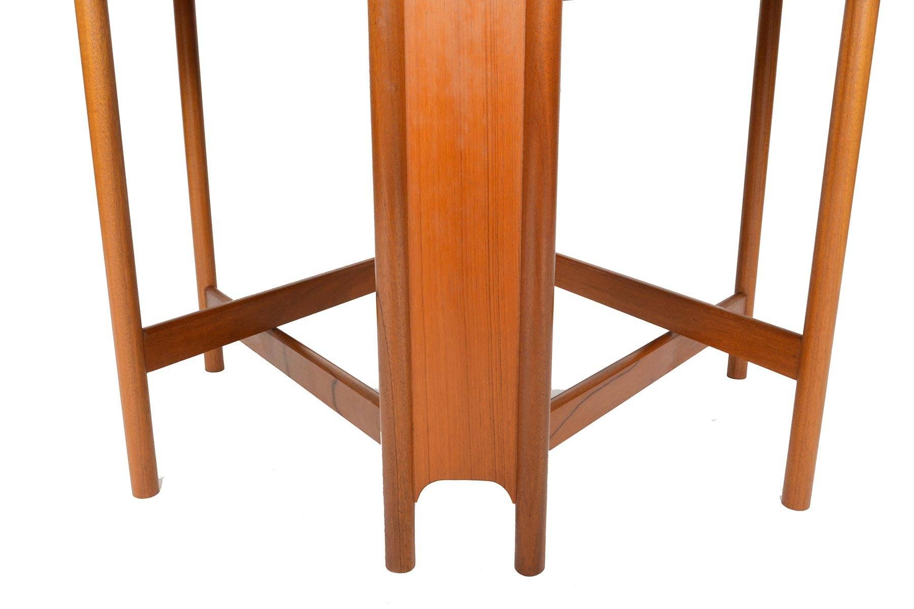 Mid-Century Modern Drop Leaf Dining Table in Teak by A.H. McIntosh 2