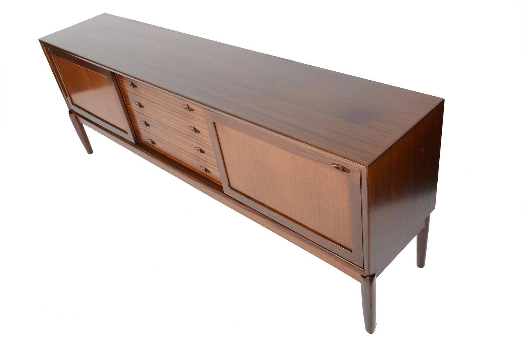 Large Danish Modern Midcentury Credenza in Mahogany by H.W. Klein for Bramin 4