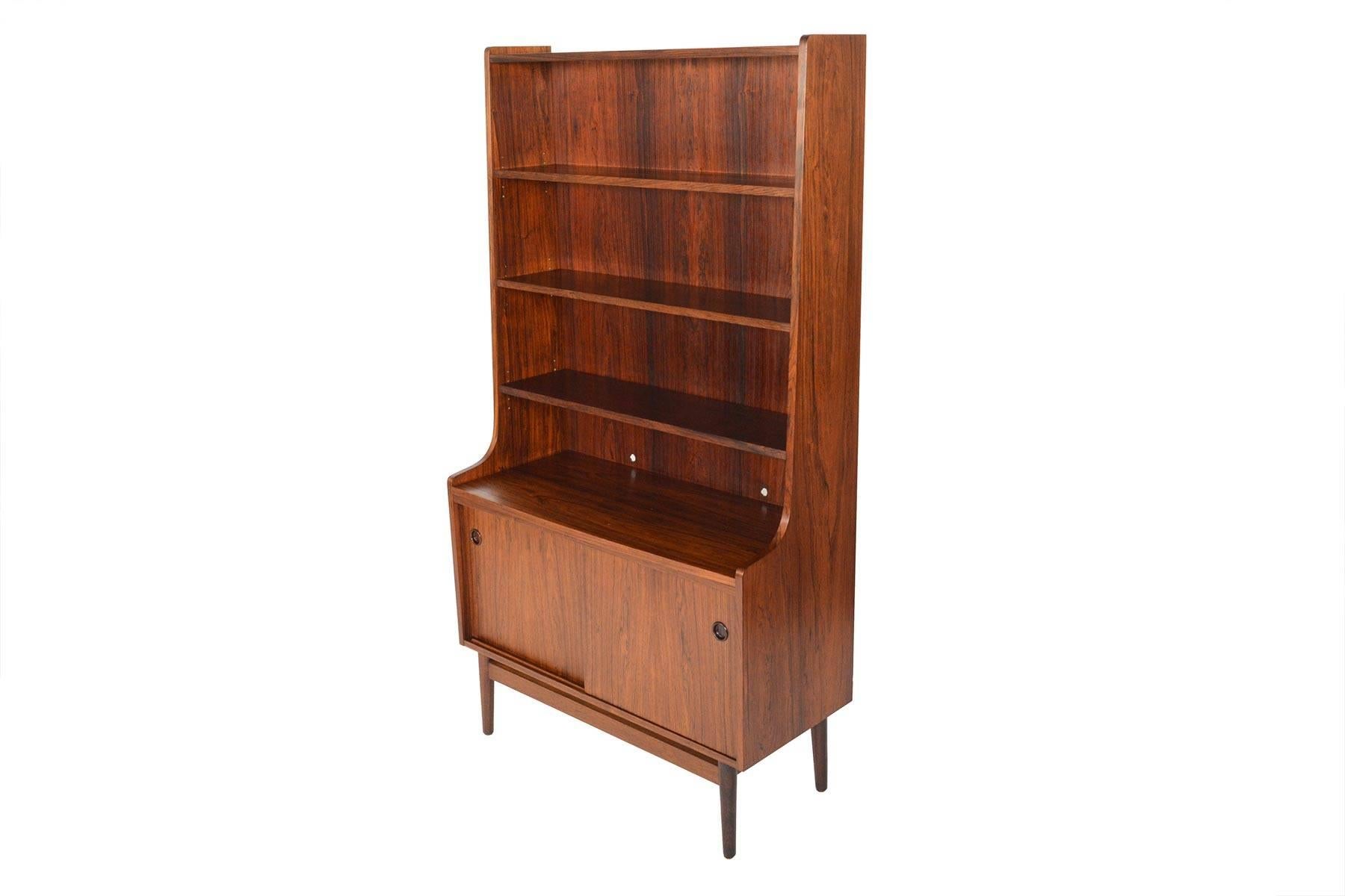 Danish Modern Midcentury Bookcase in Rosewood by Johannes Sorth #3 1