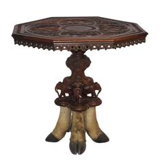 British Colonial Anglo-Indian Table