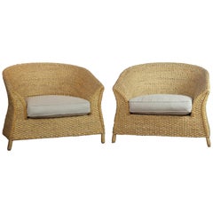 Pair of Barrel Back Chair