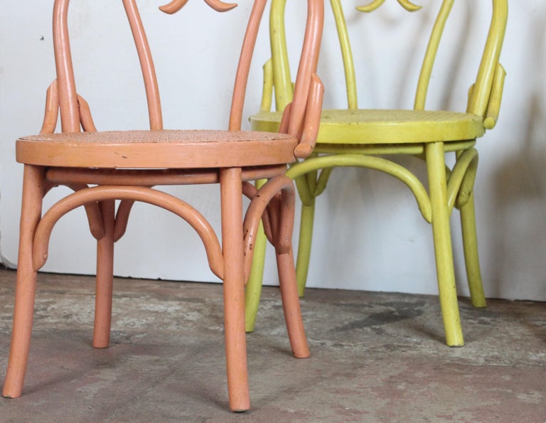 Set of 4 Bistro Chairs For Sale at 1stdibs