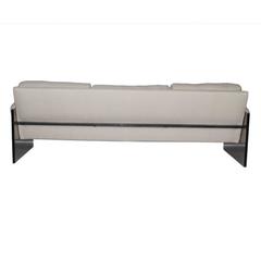 Lucite Sofa by Milo Baughman for Thayer Coggin