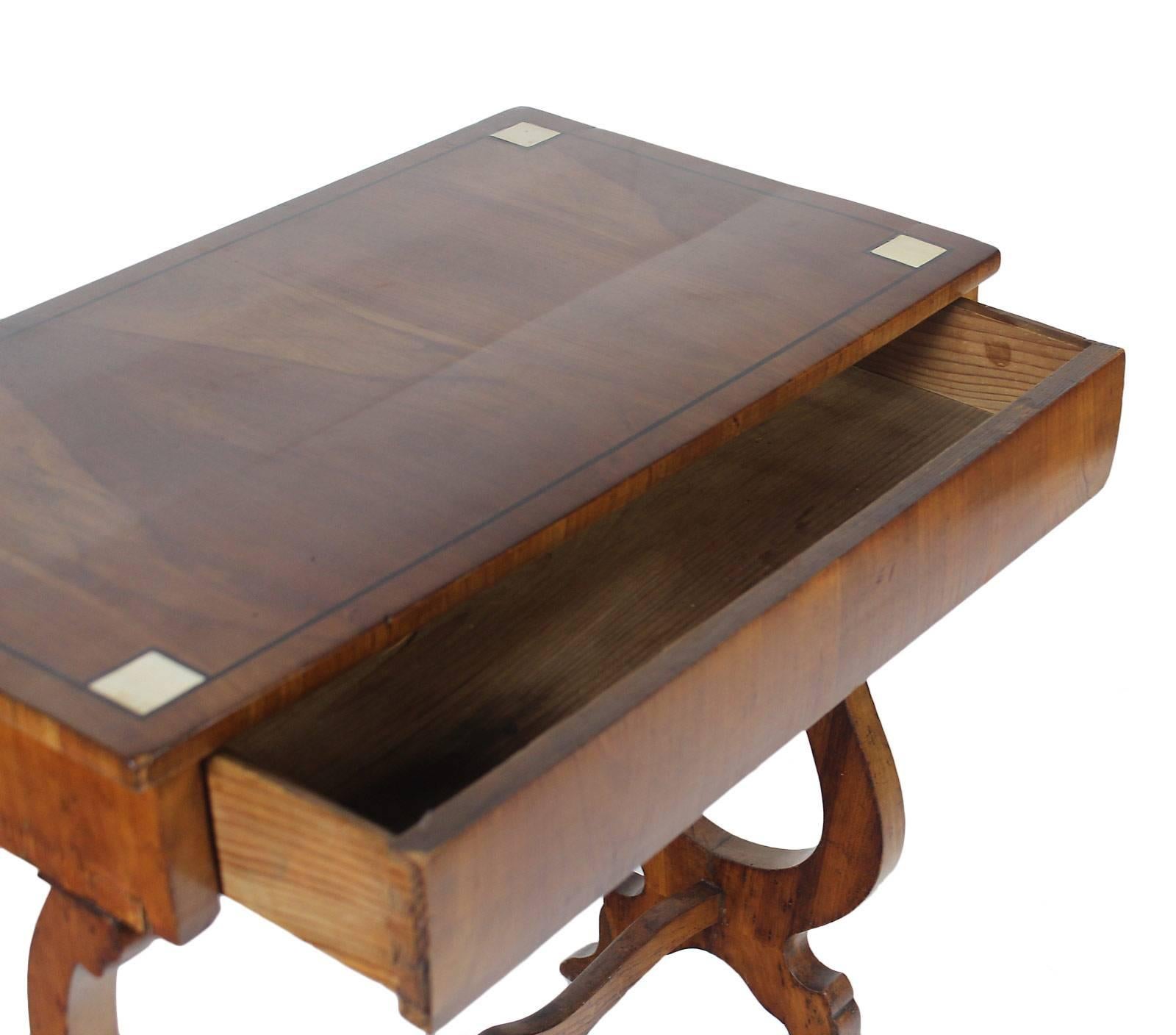 19th Century Biedermeier Writing Table In Good Condition In Pomona, CA