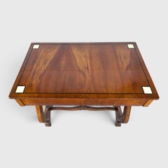 Table d'appoint / bureau de dame en noyer du XIXe siècle