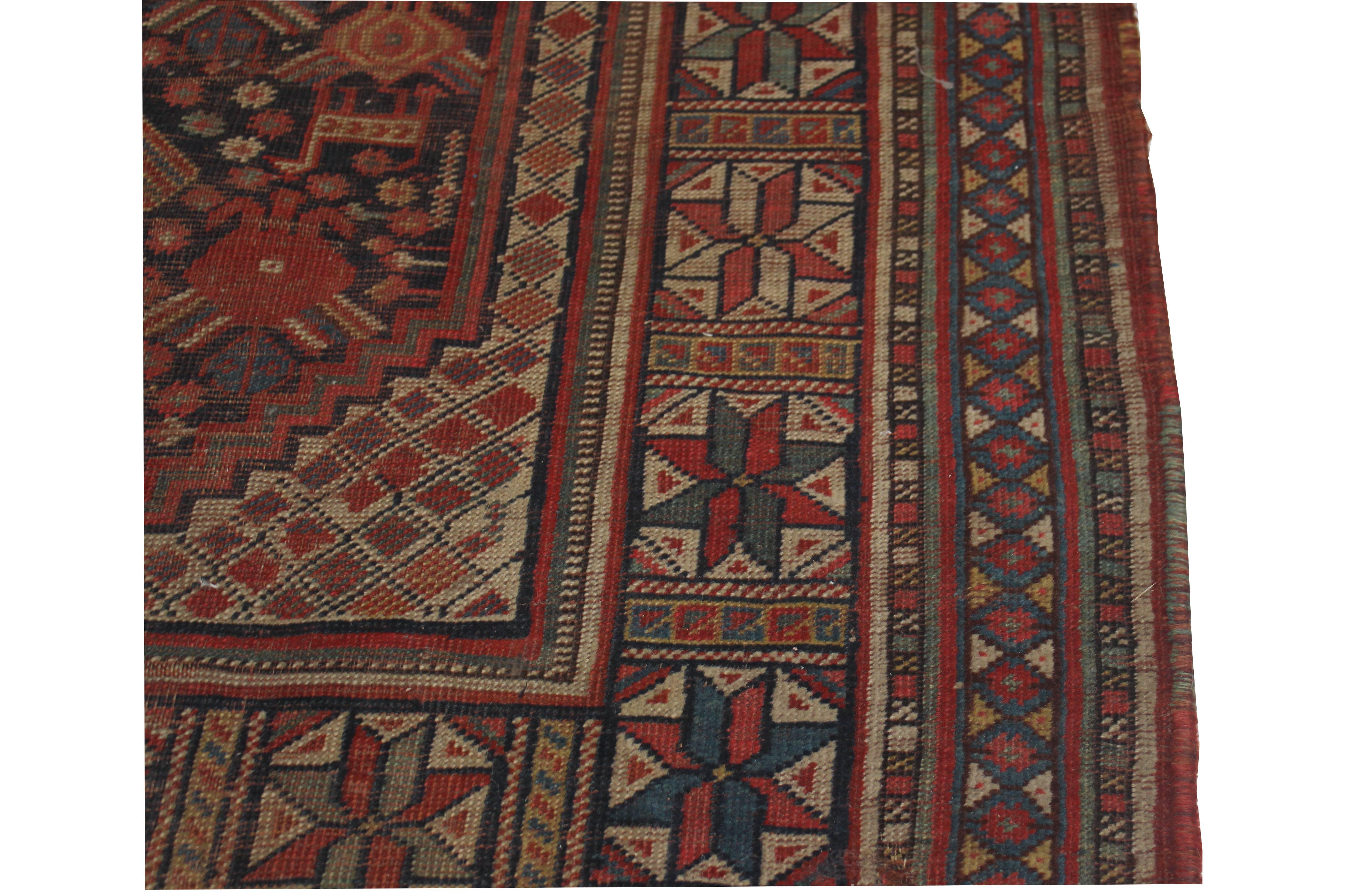 Early 20th Century Antique Persian Shiraz Rug