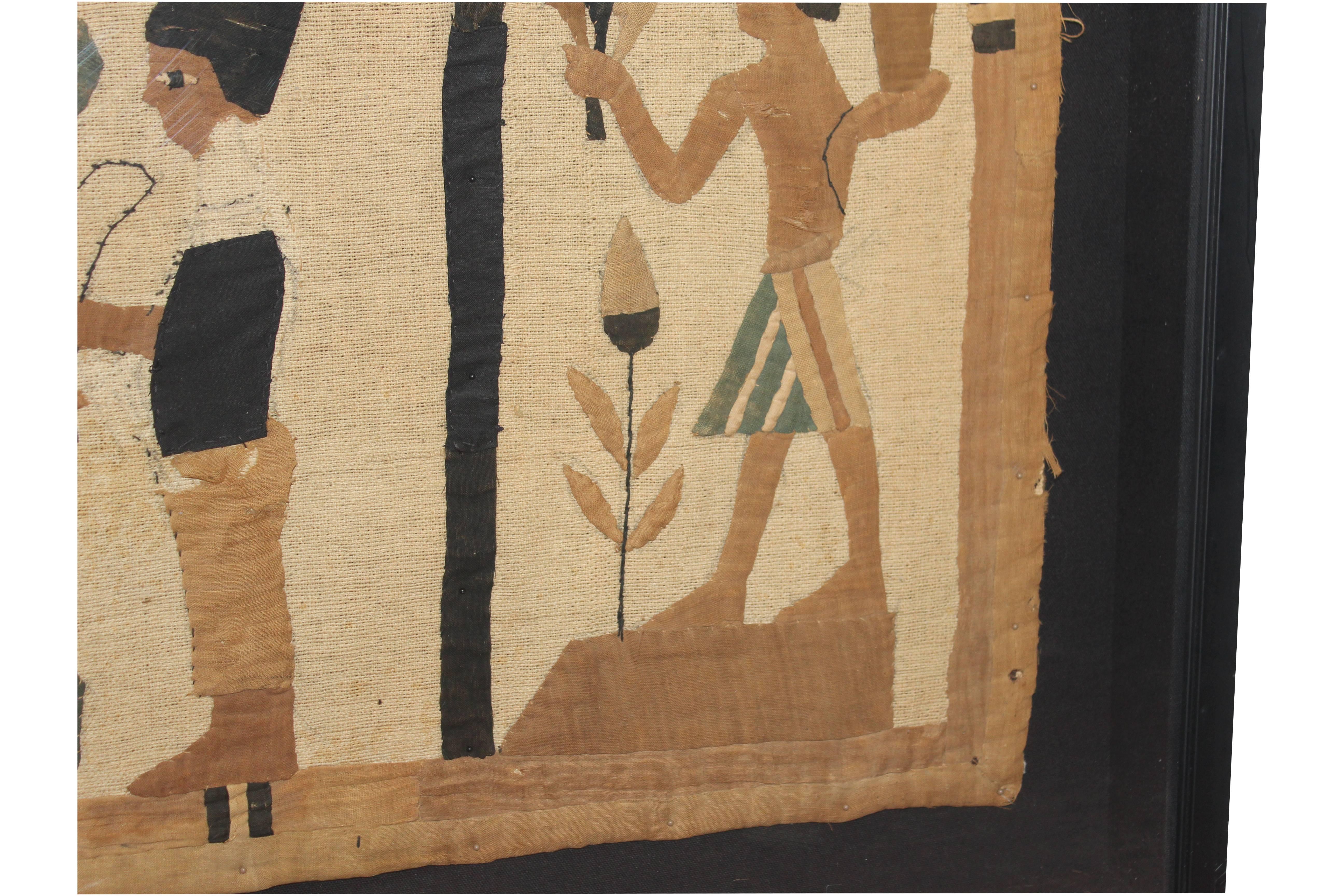 Ancient Egyptian Tomb-Cloth Fragment 1