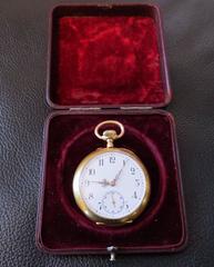 18-Karat Gold Pocket Watch Made by Order of King Victor Emmanuel