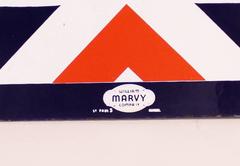 Porcelain Barber Shop Sign