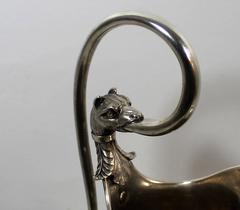 Austro-Hungarian Silver Wine Ewer