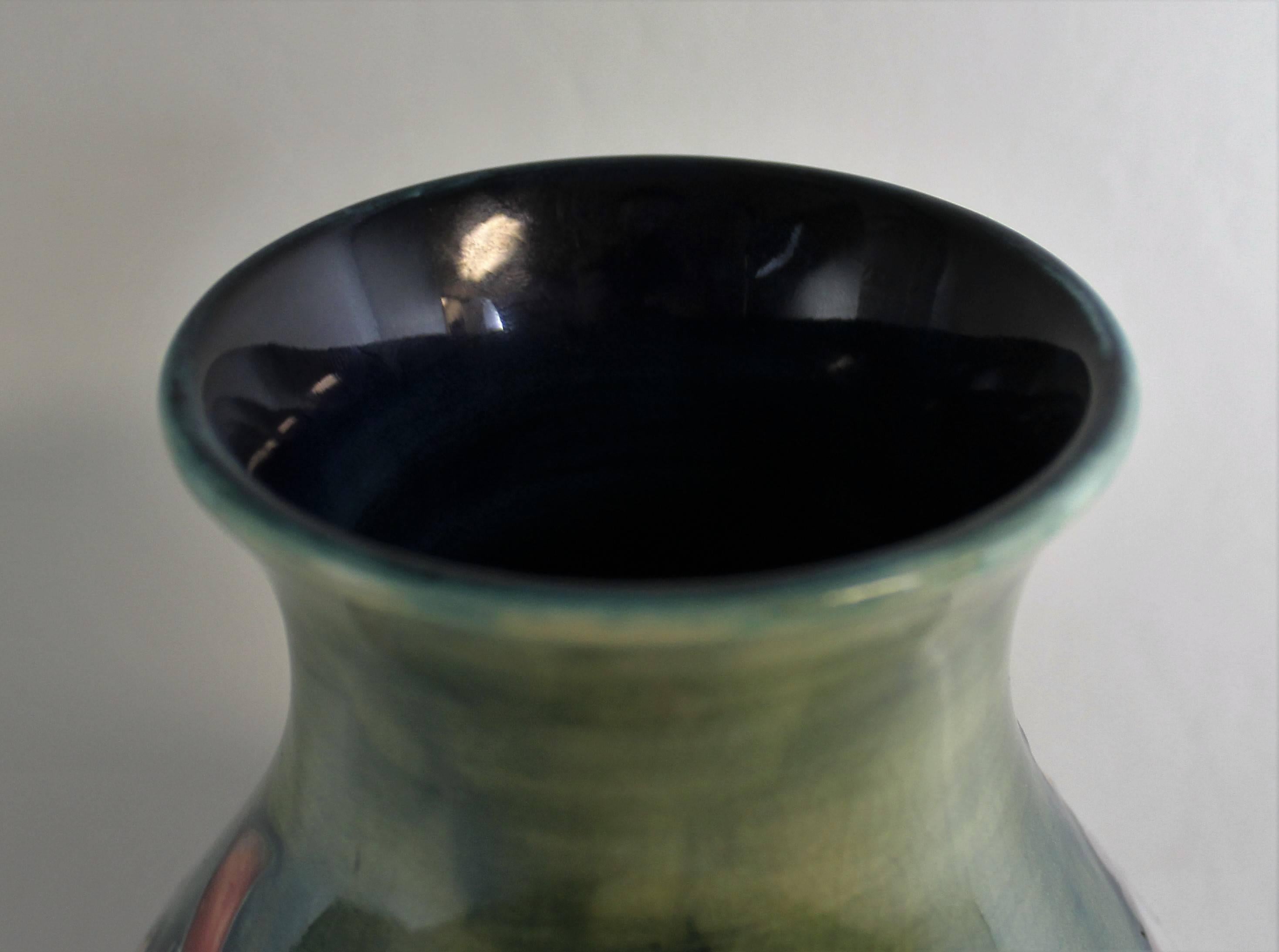 20th Century Moorcroft Art Pottery Vase