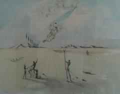 Salvador Dali Lithograph, Hand Signed Limited Edition